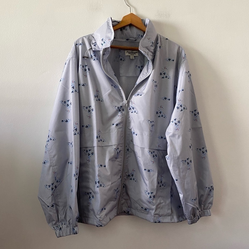 Norm Thompson Floral Striped Jacket